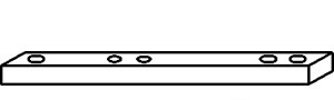 KU80867     Drawbar---Replaces 35569-89120